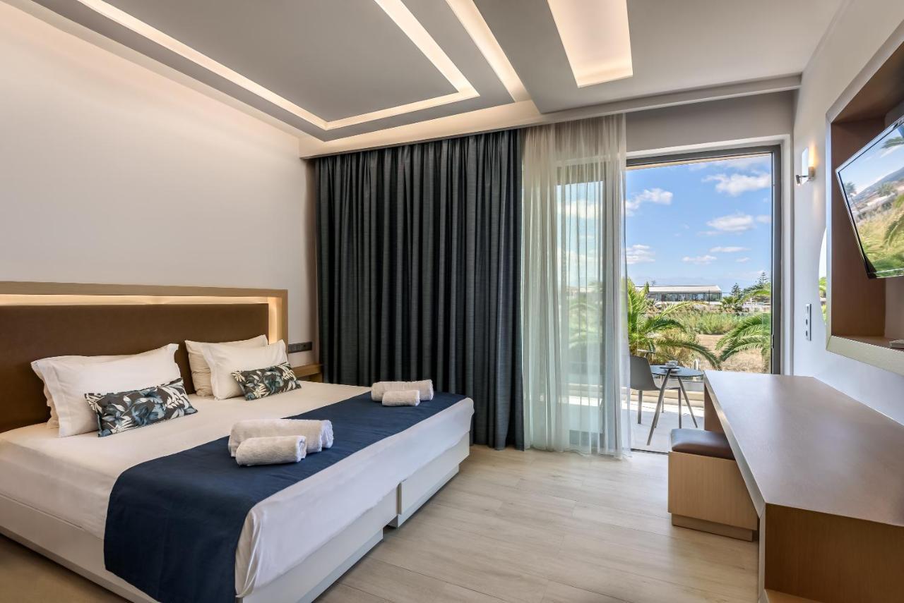 Marinos Beach Hotel Platanes  Luaran gambar