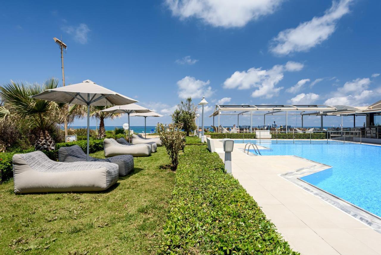 Marinos Beach Hotel Platanes  Luaran gambar