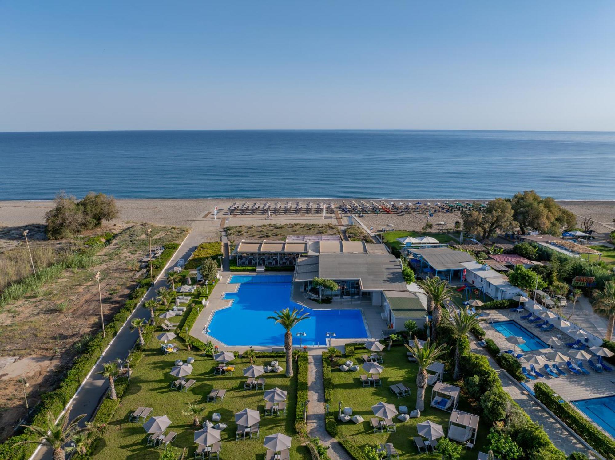 Marinos Beach Hotel Platanes  Luaran gambar